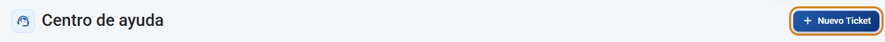 New Ticket button for raising a query with CotizaPrint support